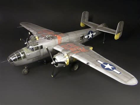 B-25J Mitchell 1:32 scale | Scale models, Model aircraft, Scale model ships