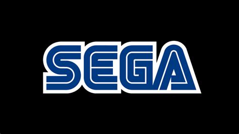 Sega logo, video games, Sega, black background, simple HD wallpaper ...