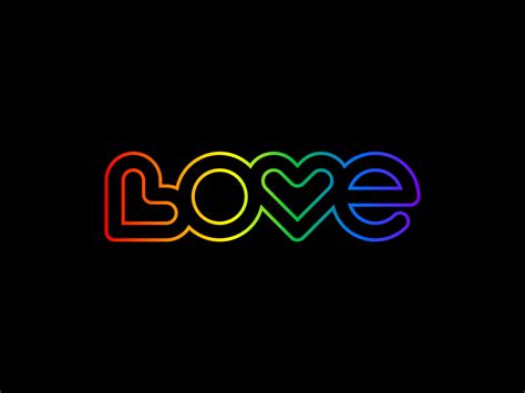 Neon Love Sign by Sander de Wekker on Dribbble