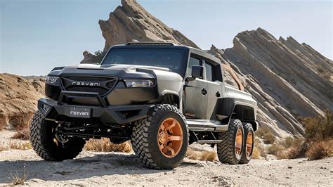 Meet the Rezvani Hercules, the World's Most Powerful 6-Wheeled Truck