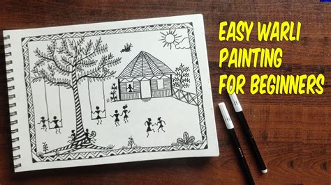 Warli Painting Ideas Easy - Design Talk