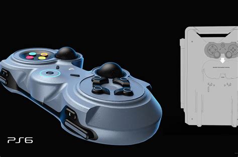 PlayStation 6 concept with industrial looks and a retro-modern ...