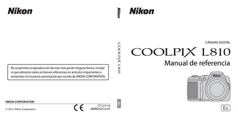 Nikon COOLPIX L810 Manual de usuario | Manualzz