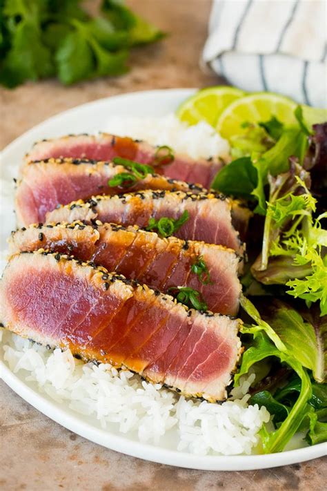 Seared Ahi Tuna Recipe - Dinner at the Zoo