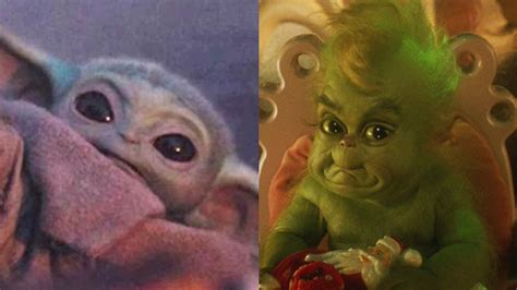 Baby Grinch Walked so Baby Yoda Could Run