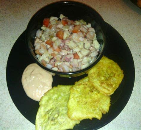 Libro de recetas para mi hijo: ENSALADA DE CARRUCHO "CONCH SALAD"