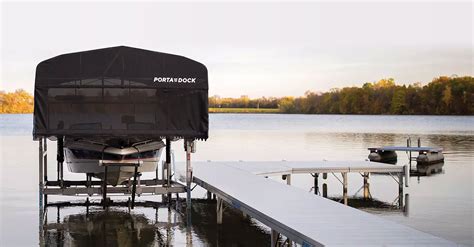 Porta-Dock Products Available in Battle Lake! — Scott Davis Docks & Lifts