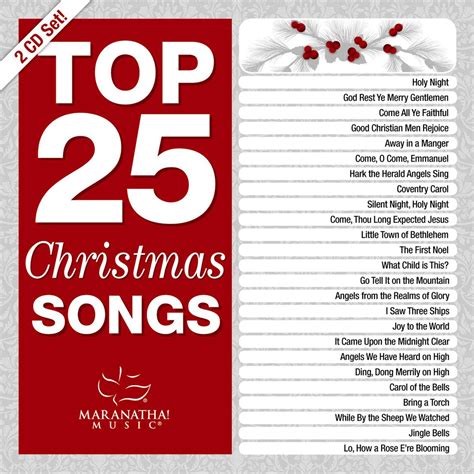 Christmas Songs List 2024 - Karee Marjory