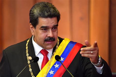 Venezuelan President Maduro Charged With Drug Trafficking