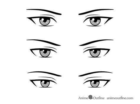 Serious style male anime eyes | How to draw anime eyes, Manga eyes ...