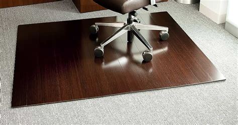 Amazon.com: bamboo chair mat for carpet