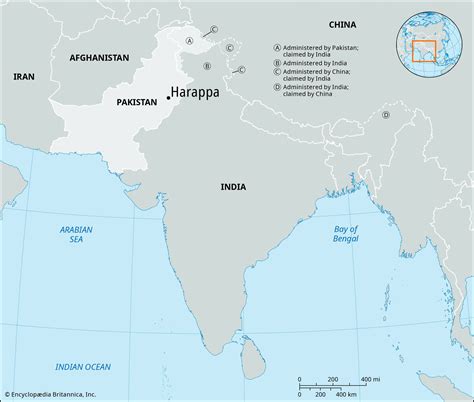 Ancient India Map Harappa - Daffie Constancy