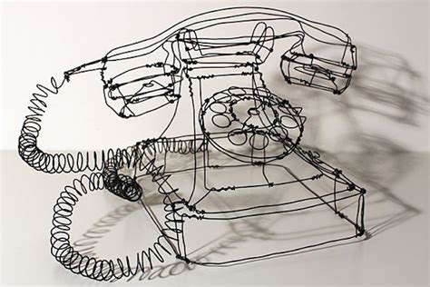 Wire Sculpture Inspired by Calder Puts Contemporary Spin on Wire Art