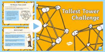 Tallest Tower Challenge PowerPoint