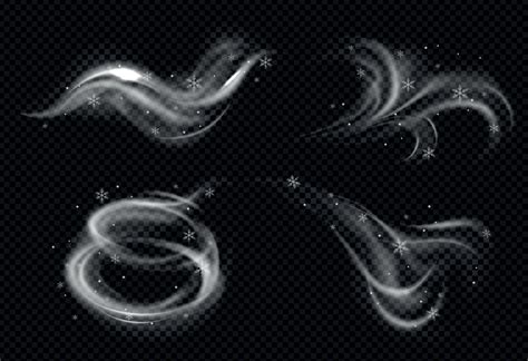 Winter Wind Swirls Set 25803034 Vector Art at Vecteezy