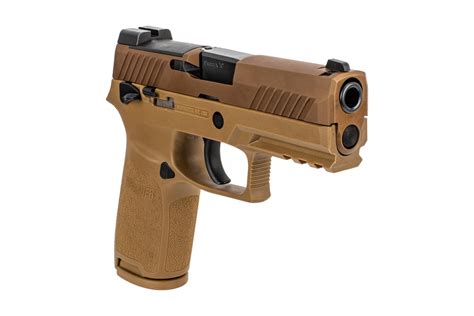 SIG Sauer P320-M18 Compact 9mm Pistol - Coyote Brown 320CA-9-M18-MS