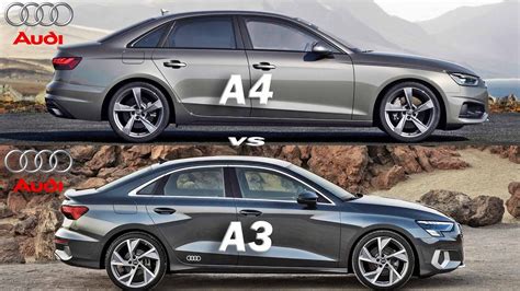 2020 Audi A3 Sedan vs Audi A4 Sedan, Audi A4 vs A3 - visual compare ...