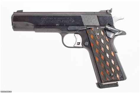 COLT 1911 GOLD CUP NATIONAL MATCH 45ACP USED ITEM INV 200077