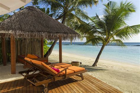 Deluxe Beach Villa Exterior Sun Aqua Vilu Reef Indulge Maldives ...