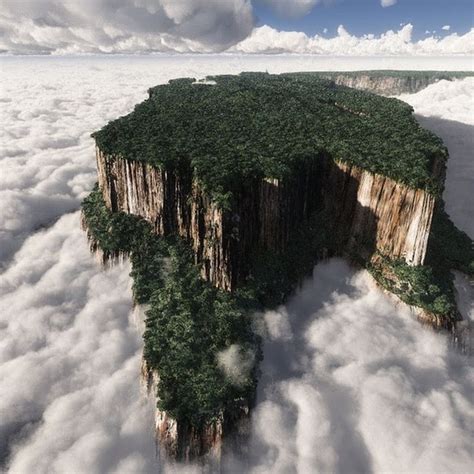 Tabletop Mountains or Tepuis of Venezuela | Monte roraima, Lugares ...