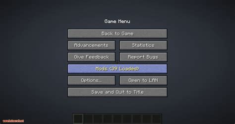 Mod Menu 1.14.3 (View the List of Mods You Have) - MINECRAFT, FORTNITE ...