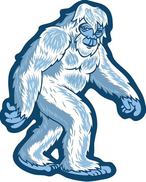 Yeti Stroll Sticker,All-Weather Premium Vinyl Sticker-Sticky Back ...