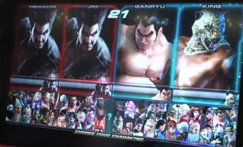 TEKKEN TAG 2 CHARACTER SELECT SCREEN - Tekken Photo (22728332) - Fanpop