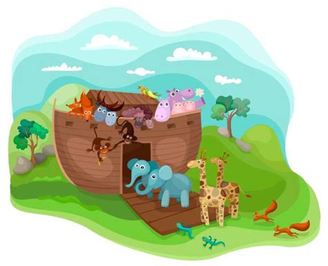 Noah Building Ark Clipart Free