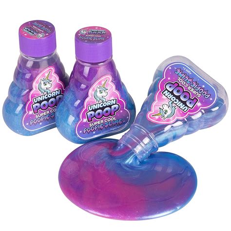 's Super Cool Unicorn Poop Slime, 3 Pack - Walmart.com