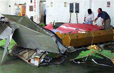 Accident of a Boeing 747 operated by China airlines - off Penghu ...