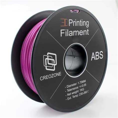 CREOZONE ABS 1.75 1KG 3D Filament ABS Plastic 3D Printing Materials for ...