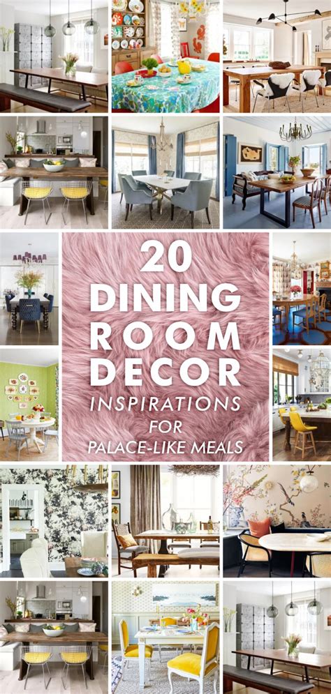 20 Dining Room Decor Inspirations for Palace-Like Meals - rengusuk.com