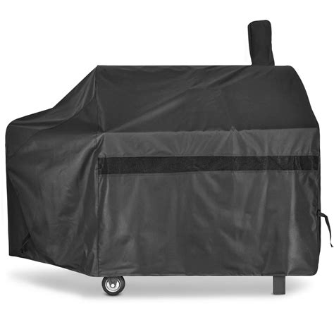 iCOVER Offset Smoker Cover 60 inch Charcoal Pellet Grill Cover Heavy ...