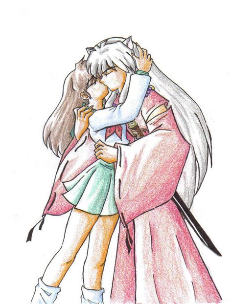 Inuyasha x Kagome. Kanshi Kiss by Osuwari-FanClub on DeviantArt