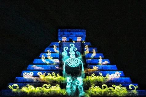 Chichen Itza Night Show: Spectacular Light Display and Mayan ...