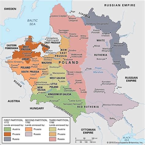 Partitions of Polish-Lithuanian Commonwealth [1132x1132] : MapPorn