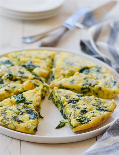 Spinach Frittata - Once Upon a Chef