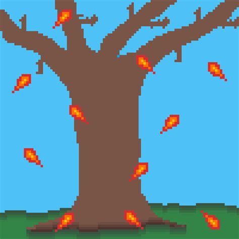 Leaves Falling From Tree Gif