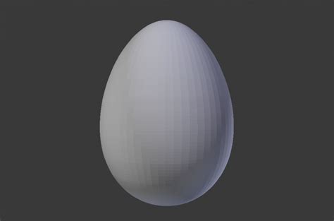 Egg Free 3D Model - .ply .stl .3ds .fbx .obj .x3d - Free3D