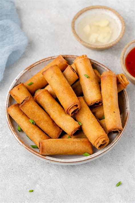 Vegan Lumpiang Shanghai (Filipino Spring Rolls) - Sweet Simple Vegan