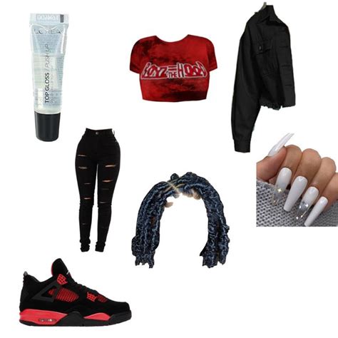 Red thunder 4s outfit. | 4s outfit, Outfits, Fashion