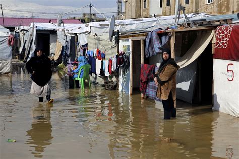 Heavy storm devastates Syrian refugee camps in Lebanon