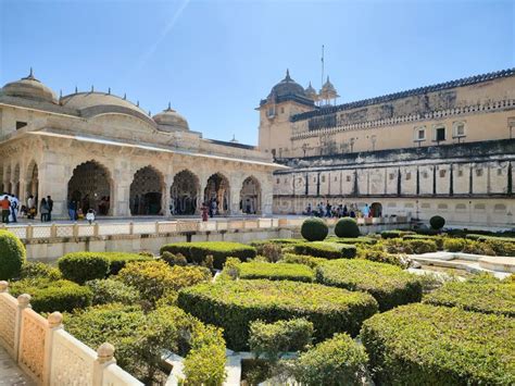 Sheesh Mahal Inside Amer Fort Jaipur, Rajasthan, India Editorial Stock ...