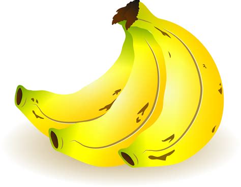 Free photo: Banana Clipart - Bananas, Clipart, Food - Free Download ...