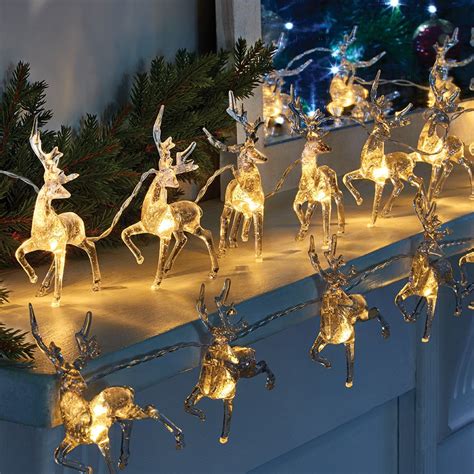 2 Strings of Pretty Reindeer Lights - Innovations