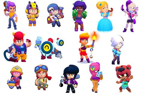 Brawl Stars' female characters have some amazing and varied designs ...