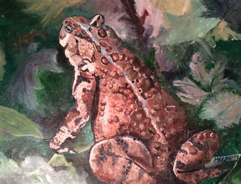 Toad by MegGregoryArtist on Etsy | Painting, Artist, Etsy