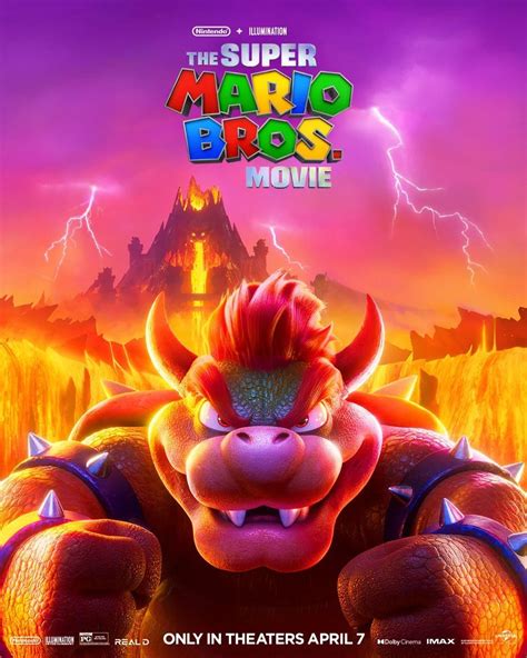 Mario Movie Poster ft. Bowser! | Super mario bros film, Super mario art ...