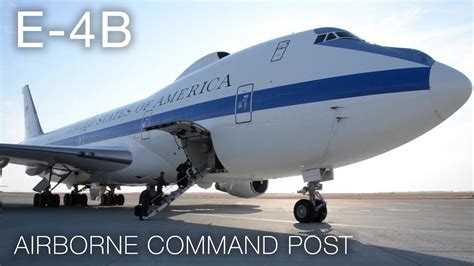 A Rare Peek Inside The E-4B 'Doomsday' Plane - YouTube