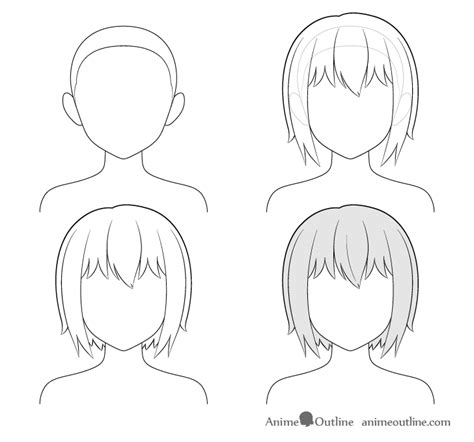 Share 75+ anime short hair drawing super hot - in.cdgdbentre